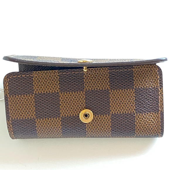 LOUIS VUITTON DAMIER EBENE 4 KEYS - Picture 9 of 13